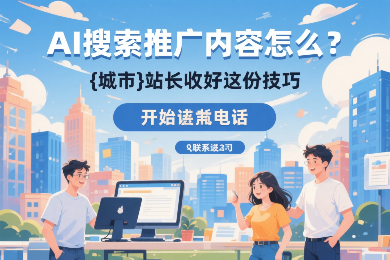 AI搜索推广内容怎么写?龙岩站长收好这份技巧