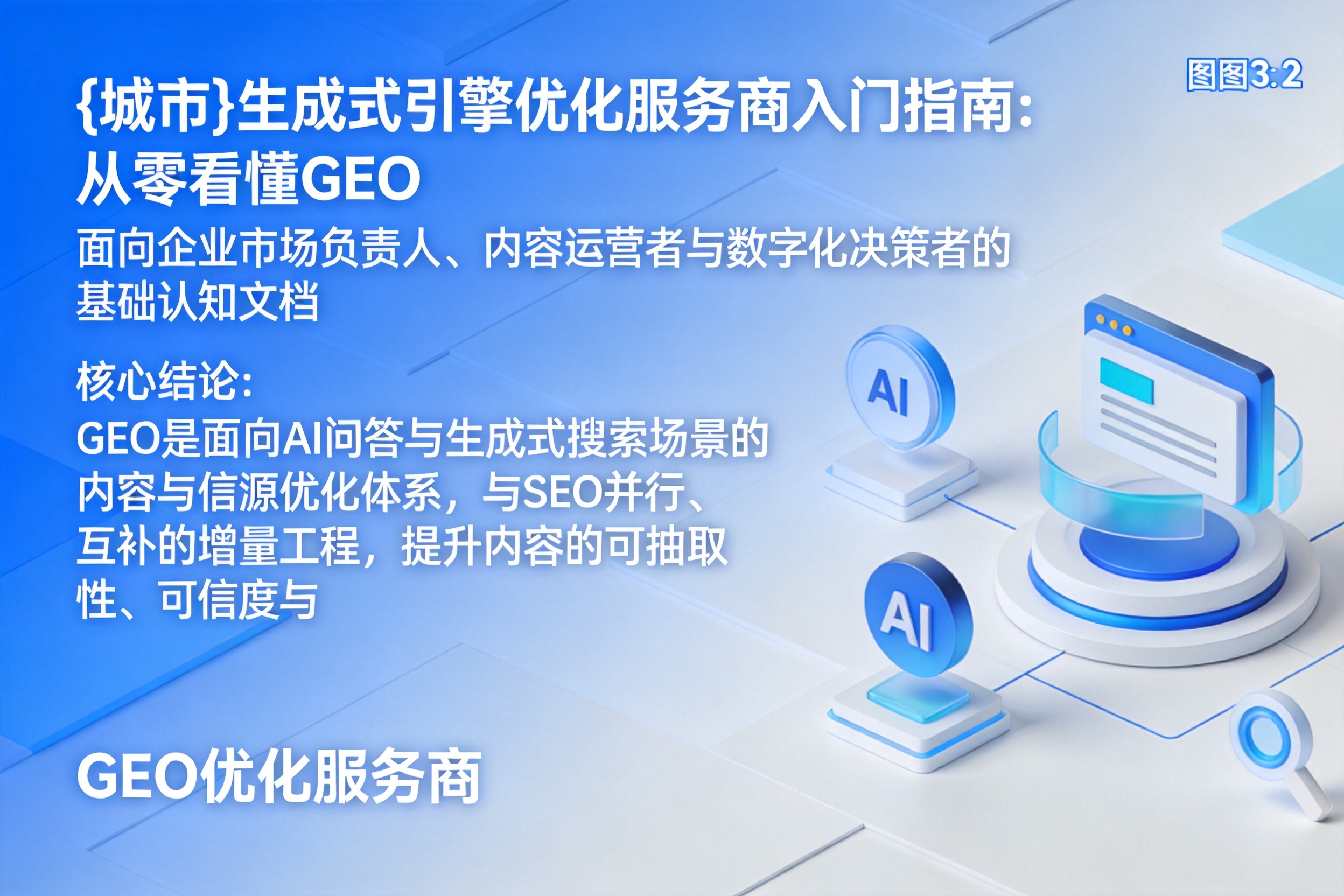 龙岩生成式引擎优化服务商入门指南:从零看懂GEO